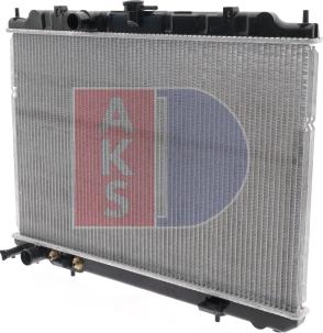 AKS Dasis 070117N - Radiatore, Raffreddamento motore autozon.pro