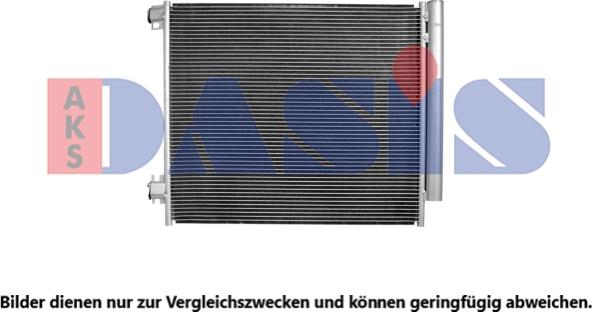 AKS Dasis 072058N - Condensatore, Climatizzatore autozon.pro