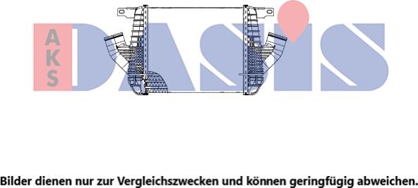 AKS Dasis 077014N - Intercooler autozon.pro