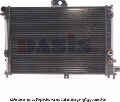 AKS Dasis 190110N - Radiatore, Raffreddamento motore autozon.pro