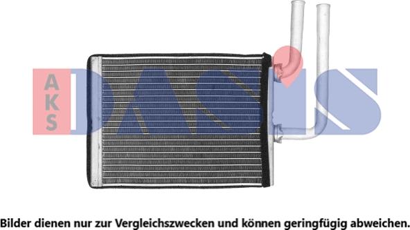 AKS Dasis 149005N - Scambiatore calore, Riscaldamento abitacolo autozon.pro