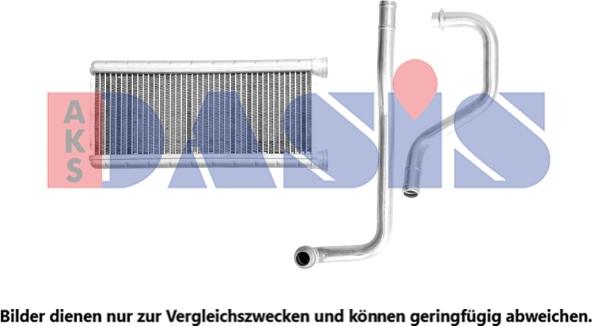 AKS Dasis 149007N - Scambiatore calore, Riscaldamento abitacolo autozon.pro