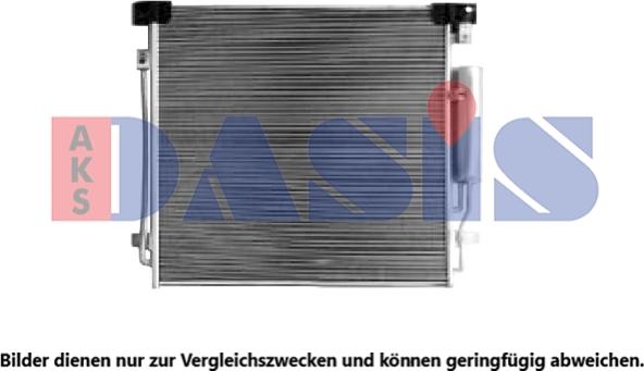 AKS Dasis 142043N - Condensatore, Climatizzatore autozon.pro