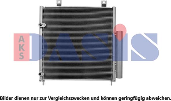 AKS Dasis 142003N - Condensatore, Climatizzatore autozon.pro