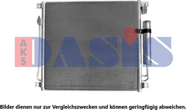 AKS Dasis 142038N - Condensatore, Climatizzatore autozon.pro