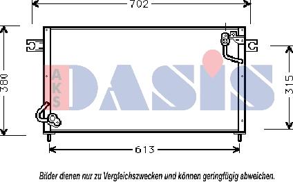 AKS Dasis 142190N - Condensatore, Climatizzatore autozon.pro