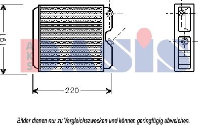 AKS Dasis 159013N - Scambiatore calore, Riscaldamento abitacolo autozon.pro