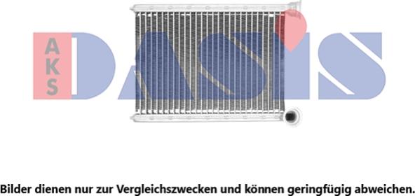 AKS Dasis 159023N - Scambiatore calore, Riscaldamento abitacolo autozon.pro