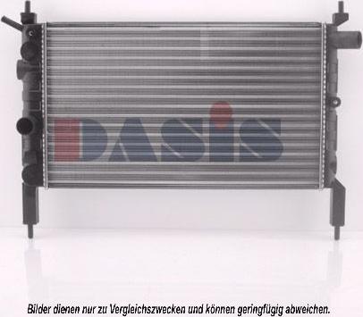 AKS Dasis 150990N - Radiatore, Raffreddamento motore autozon.pro