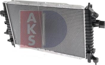 AKS Dasis 150092N - Radiatore, Raffreddamento motore autozon.pro