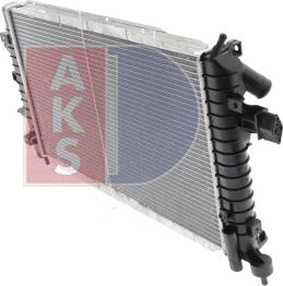 AKS Dasis 150092N - Radiatore, Raffreddamento motore autozon.pro