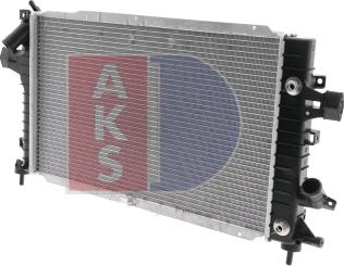 AKS Dasis 150092N - Radiatore, Raffreddamento motore autozon.pro