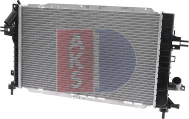 AKS Dasis 150063N - Radiatore, Raffreddamento motore autozon.pro