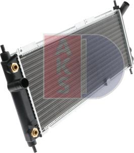 AKS Dasis 150019N - Radiatore, Raffreddamento motore autozon.pro