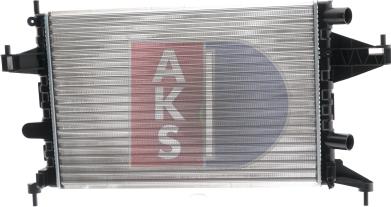 AKS Dasis 150011N - Radiatore, Raffreddamento motore autozon.pro