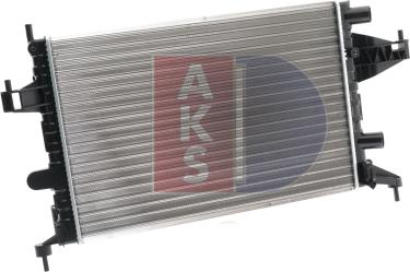 AKS Dasis 150011N - Radiatore, Raffreddamento motore autozon.pro