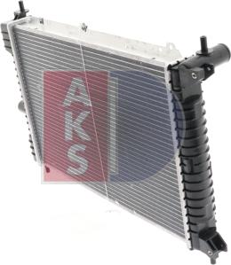 AKS Dasis 150026N - Radiatore, Raffreddamento motore autozon.pro