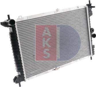 AKS Dasis 150026N - Radiatore, Raffreddamento motore autozon.pro