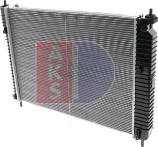 AKS Dasis 150076N - Radiatore, Raffreddamento motore autozon.pro