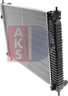 AKS Dasis 150076N - Radiatore, Raffreddamento motore autozon.pro