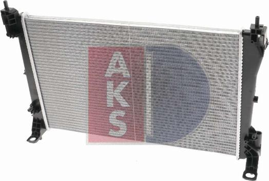 AKS Dasis 150071N - Radiatore, Raffreddamento motore autozon.pro