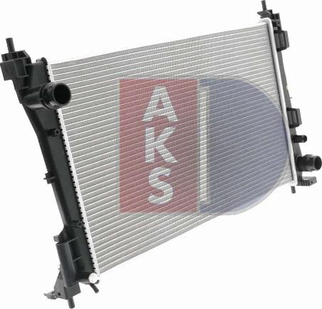 AKS Dasis 150071N - Radiatore, Raffreddamento motore autozon.pro