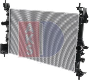 AKS Dasis 150134N - Radiatore, Raffreddamento motore autozon.pro