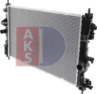 AKS Dasis 150137N - Radiatore, Raffreddamento motore autozon.pro