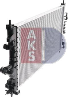 AKS Dasis 150137N - Radiatore, Raffreddamento motore autozon.pro