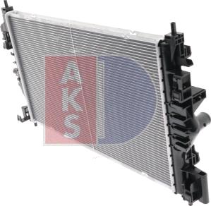 AKS Dasis 150137N - Radiatore, Raffreddamento motore autozon.pro