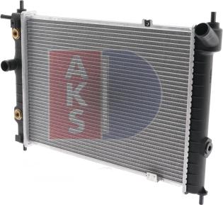 AKS Dasis 151460N - Radiatore, Raffreddamento motore autozon.pro