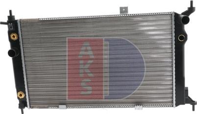 AKS Dasis 151030N - Radiatore, Raffreddamento motore autozon.pro