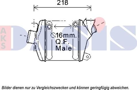 AKS Dasis 157040N - Intercooler autozon.pro