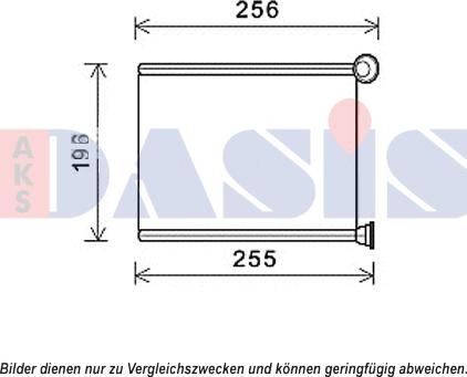 AKS Dasis 169019N - Scambiatore calore, Riscaldamento abitacolo autozon.pro