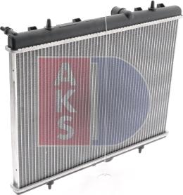 AKS Dasis 160099N - Radiatore, Raffreddamento motore autozon.pro