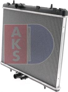 AKS Dasis 160099N - Radiatore, Raffreddamento motore autozon.pro