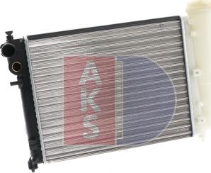 AKS Dasis 161180N - Radiatore, Raffreddamento motore autozon.pro