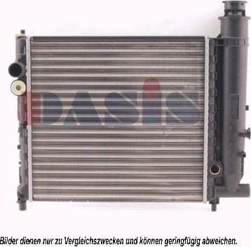 AKS Dasis 161170N - Radiatore, Raffreddamento motore autozon.pro