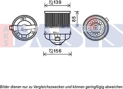 AKS Dasis 168055N - Ventilatore abitacolo autozon.pro