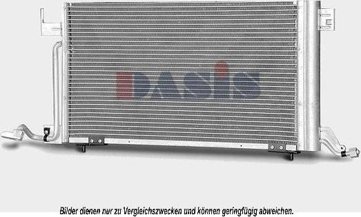 AKS Dasis 162100N - Condensatore, Climatizzatore autozon.pro