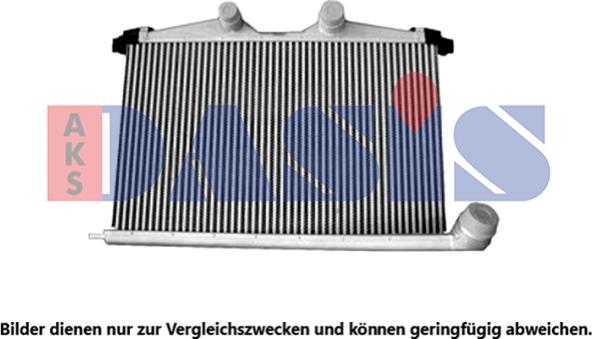 AKS Dasis 167019N - Intercooler autozon.pro