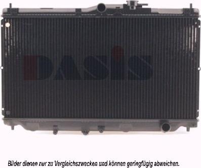 AKS Dasis 100590N - Radiatore, Raffreddamento motore autozon.pro