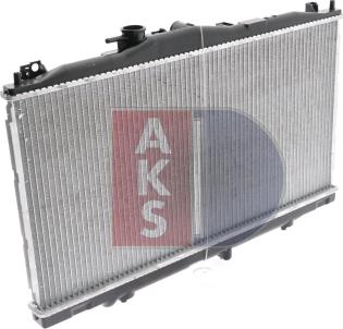 AKS Dasis 100560N - Radiatore, Raffreddamento motore autozon.pro