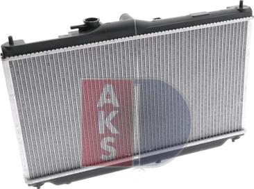 AKS Dasis 100610N - Radiatore, Raffreddamento motore autozon.pro