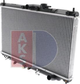 AKS Dasis 100610N - Radiatore, Raffreddamento motore autozon.pro