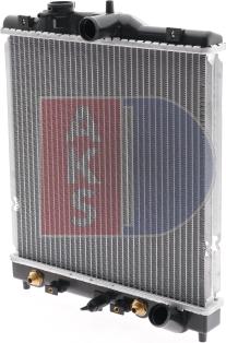 AKS Dasis 100016N - Radiatore, Raffreddamento motore autozon.pro