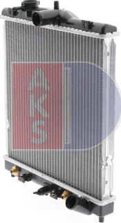 AKS Dasis 100016N - Radiatore, Raffreddamento motore autozon.pro