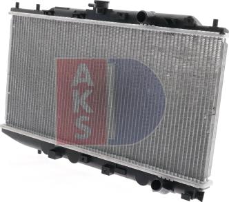 AKS Dasis 100350N - Radiatore, Raffreddamento motore autozon.pro