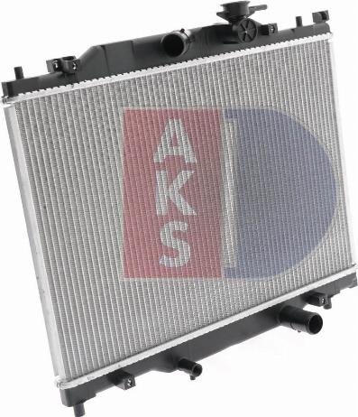 AKS Dasis 110095N - Radiatore, Raffreddamento motore autozon.pro