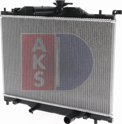 AKS Dasis 110095N - Radiatore, Raffreddamento motore autozon.pro